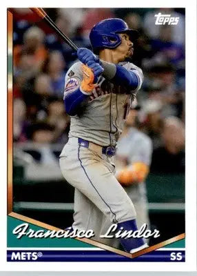 Francisco Lindor - 2024 Topps Archives - #247 - Baseball - Baseball Card Single