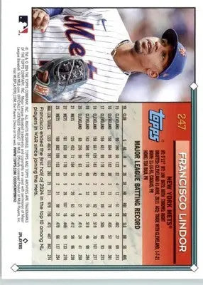 Francisco Lindor - 2024 Topps Archives - #247 - Baseball - Baseball Card Single
