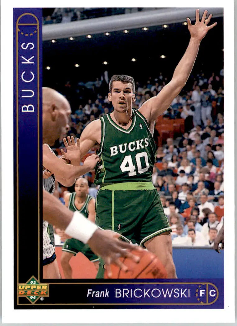 Frank Brickowski - 1993-94 Upper Deck - #70 - Basketball - Basketball Card Single