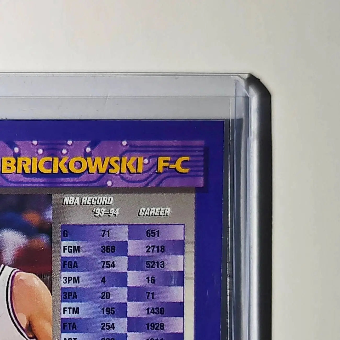Frank Brickowski 1994-95 Topps Finest #291 Basketball Card - Basketball Card Single