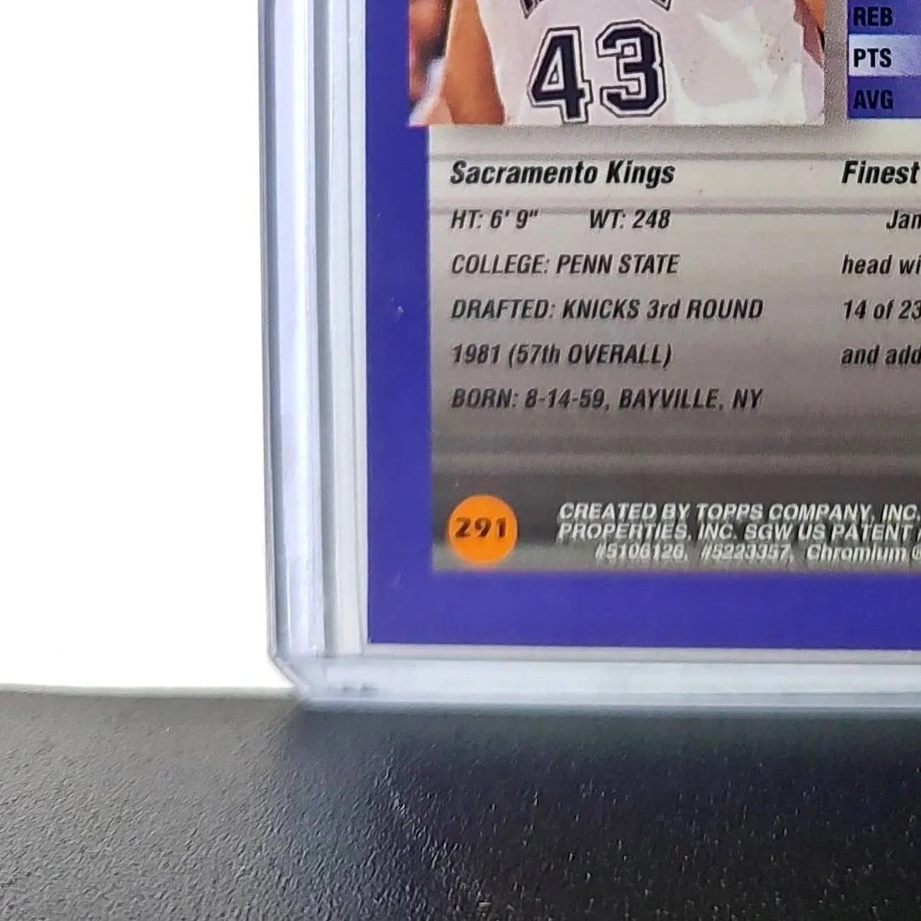 Frank Brickowski 1994-95 Topps Finest #291 Basketball Card - Basketball Card Single