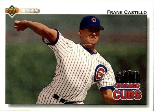 Frank Castillo 1992 Upper Deck MLB #526 Baseball Card Chicago Cubs - Baseball Card Single