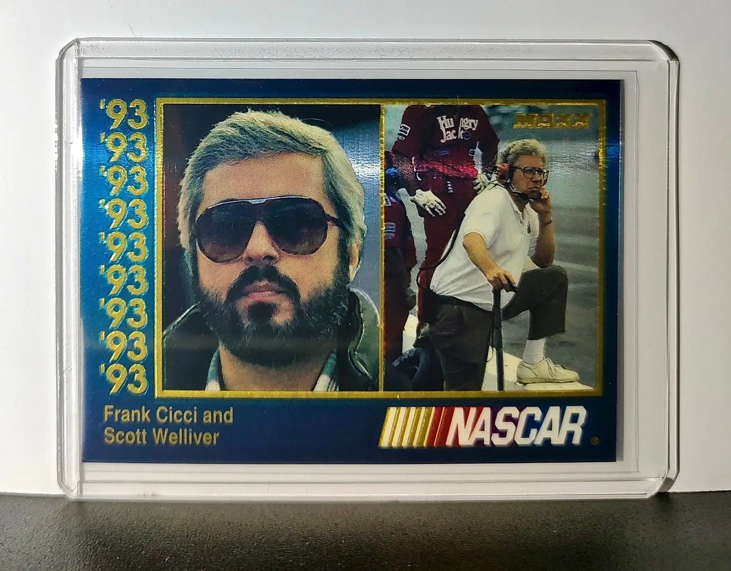Frank Cicci / Scott Welliver 1993 Maxx Premier Plus Racing #123 NASCAR Card - Racing Card Single