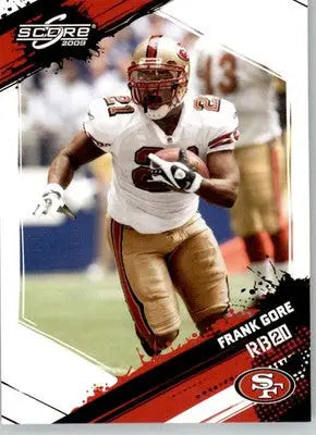 Frank Gore - 2009 Score - #247 - Football - Football Card Single