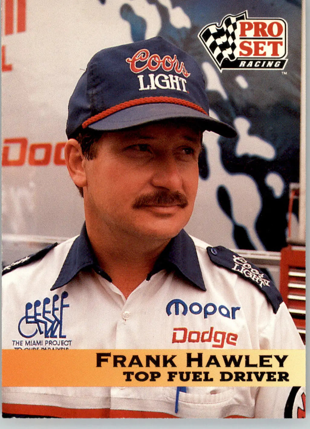 Frank Hawley - 1992 Pro Set NHRA - #4 - Racing - Racing Card Single