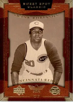 Frank Robinson - 2004 Upper Deck Sweet Spot Classic - #29 - Baseball - Baseball Card Single