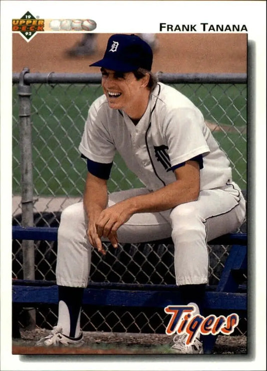 Frank Tanana 1992 Upper Deck MLB #605 Baseball Card Detroit Tigers - Baseball Card Single
