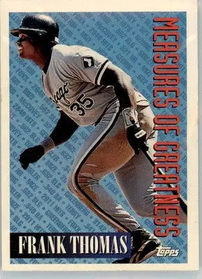 Frank Thomas - 1994 Topps - #601 - Baseball - Baseball Card Single