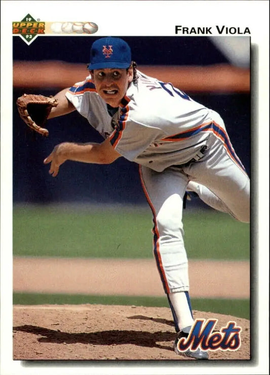 Frank Viola 1992 Upper Deck MLB #277 Baseball Card New York Mets - Baseball Card Single
