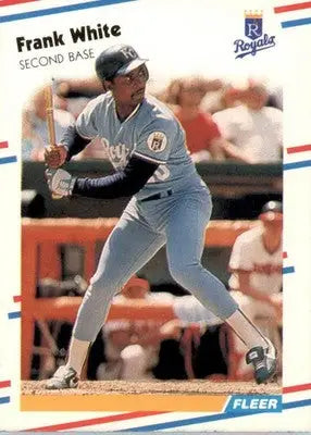 Frank White - 1988 Fleer - #273 - Baseball - Baseball Card Single