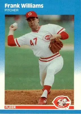 Frank Williams - 1987 Fleer Update - #U-127 - Baseball - Baseball Card Single