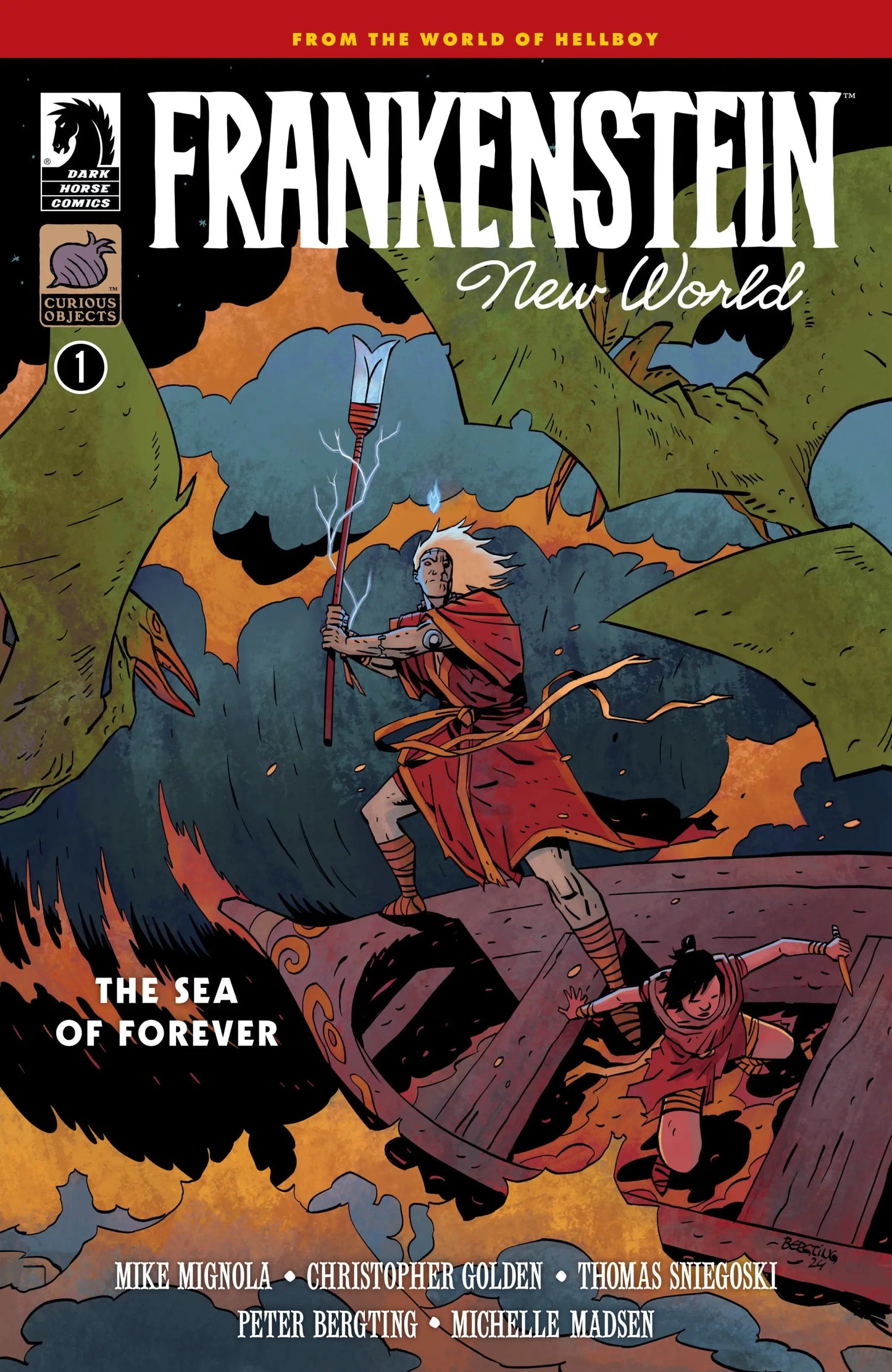 Frankenstein: New World--The Sea Of Forever #1 (Cover A) (Peter Bergting) - Back Issues