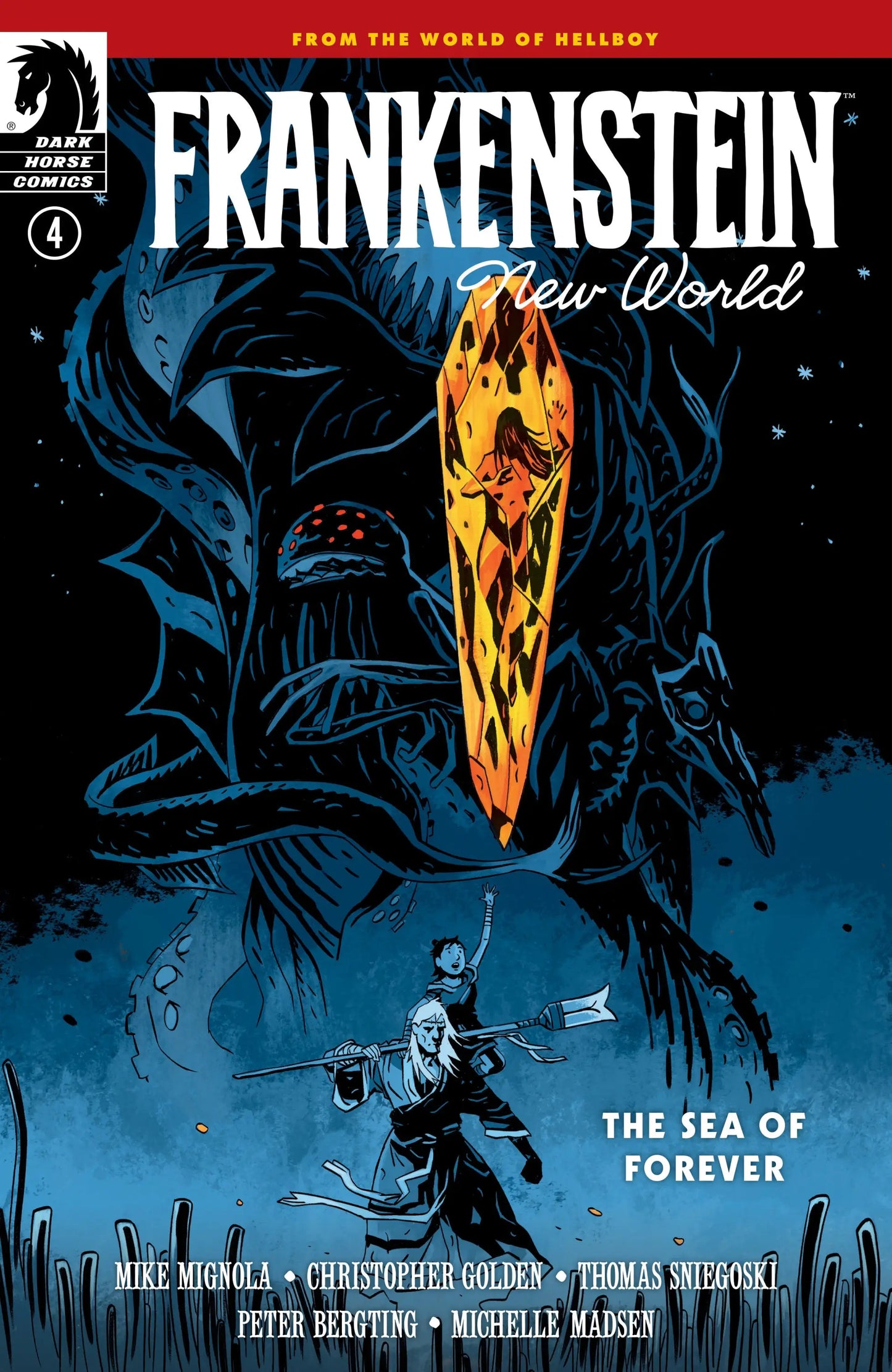 Frankenstein: New World--The Sea Of Forever #4 (Cover A) (Peter Bergting) - Back Issues