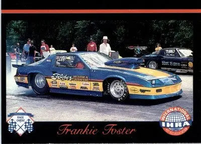 Frankie Foster - 1989 Checkered Flag IHRA - #72 - Racing - Racing Card Single
