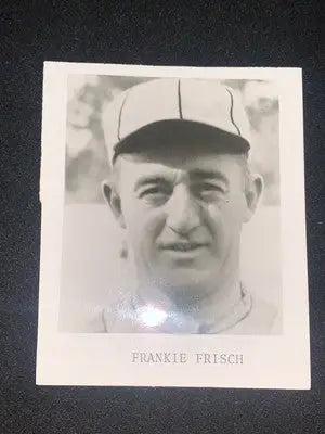 Frankie Frisch baseball card featuring St Louis Cardinals in a collectible trading card format