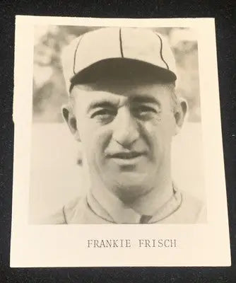 Vintage Frankie Frisch baseball card for St Louis Cardinals trading cards collection