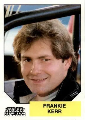 Frankie Kerr - 1989 World of Outlaws - #35 - Racing - Racing Card Single