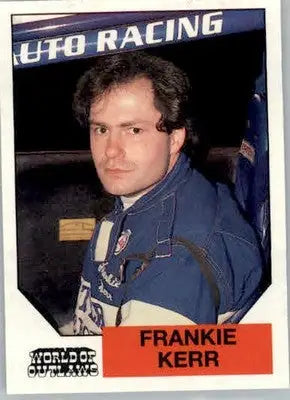 Frankie Kerr - 1990 World of Outlaws - #15 - Racing - Racing Card Single