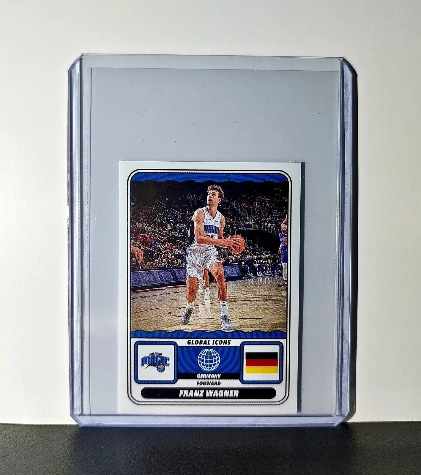 Franz Wagner Global Icons 2024-25 Panini NBA #63 Sticker Card Orlando Magic - Basketball Card Single