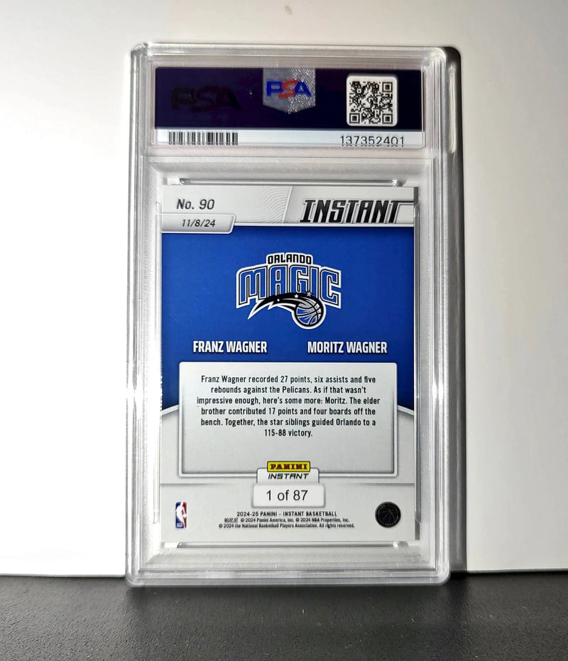 Franz Wagner / Moritz Wagner 2024 Panini NBA #90 Basketball PSA 10 Gem Mint