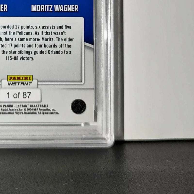 Franz Wagner / Moritz Wagner 2024 Panini NBA #90 Basketball PSA 9 Mint