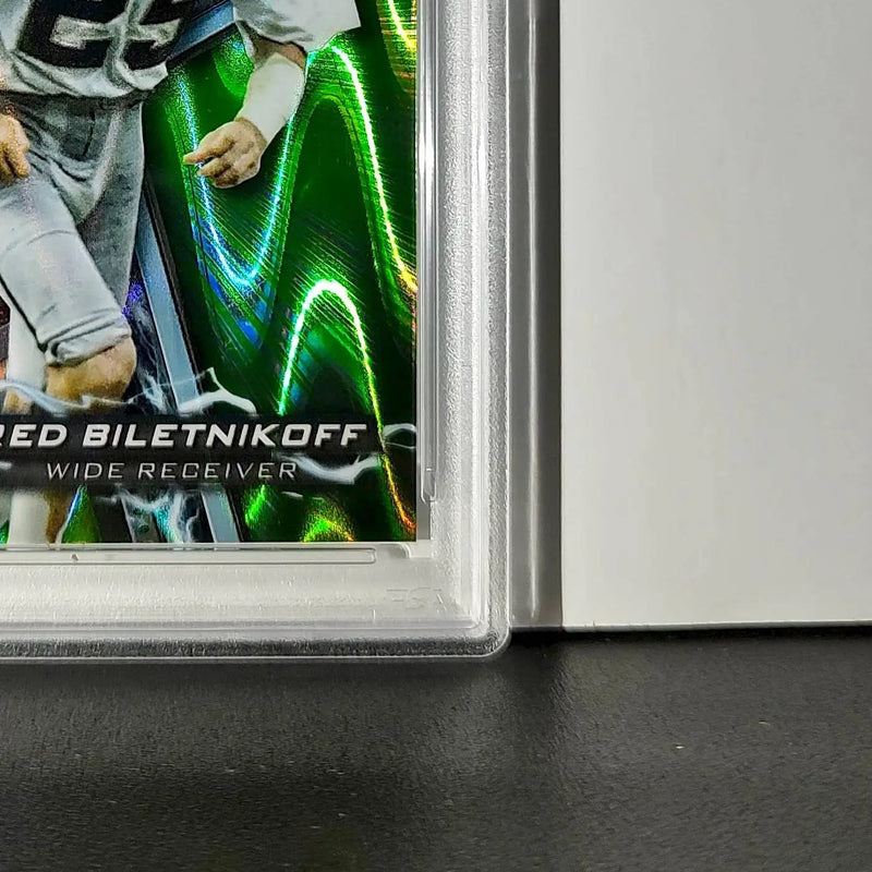 Fred Bilentnikoff 2023 Topps Resurgence 08/20 Lime Green Power Surge #81 PSA 10