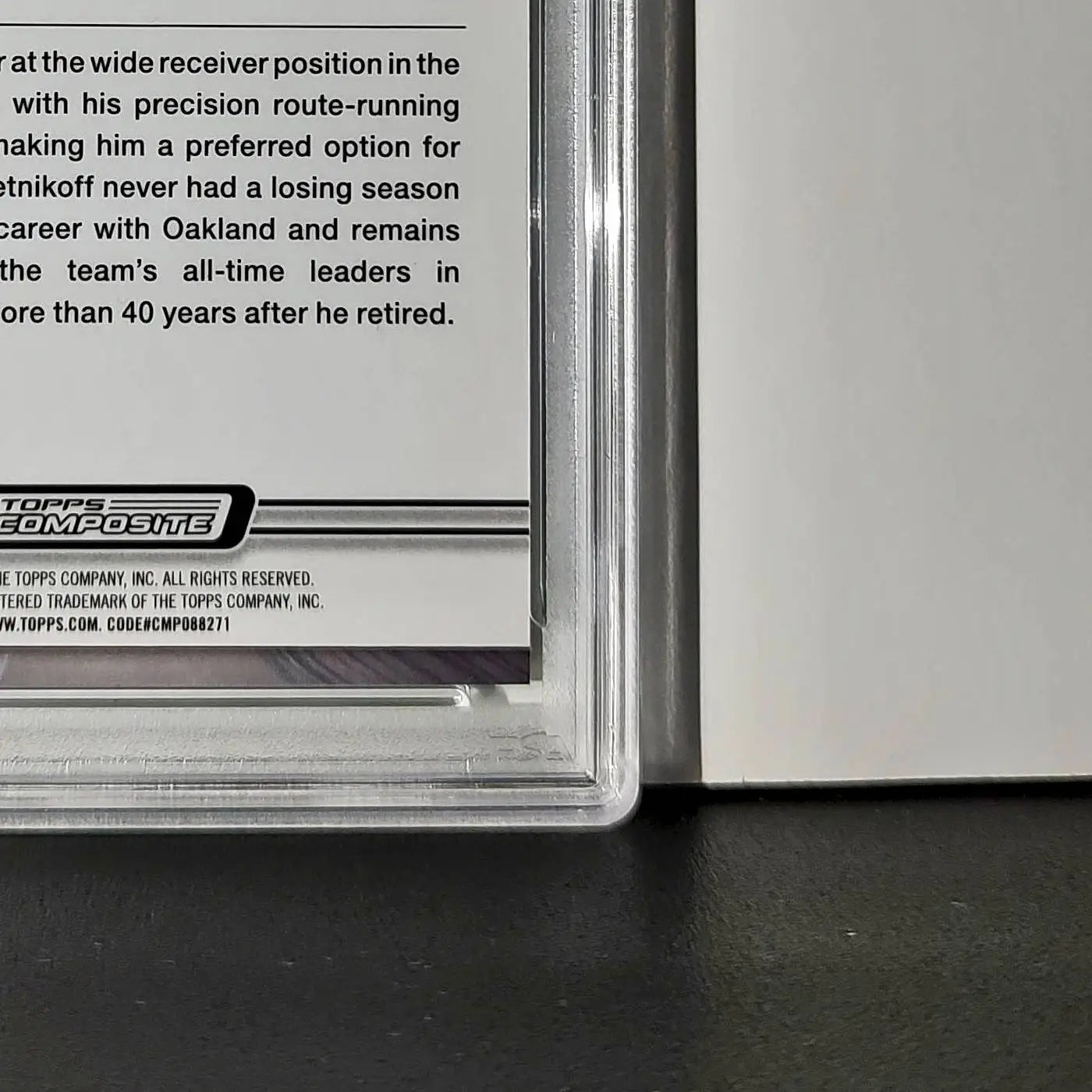 Fred Bilentnikoff 2023 Topps Resurgence 08/20 Lime Green Power Surge #81 PSA 10