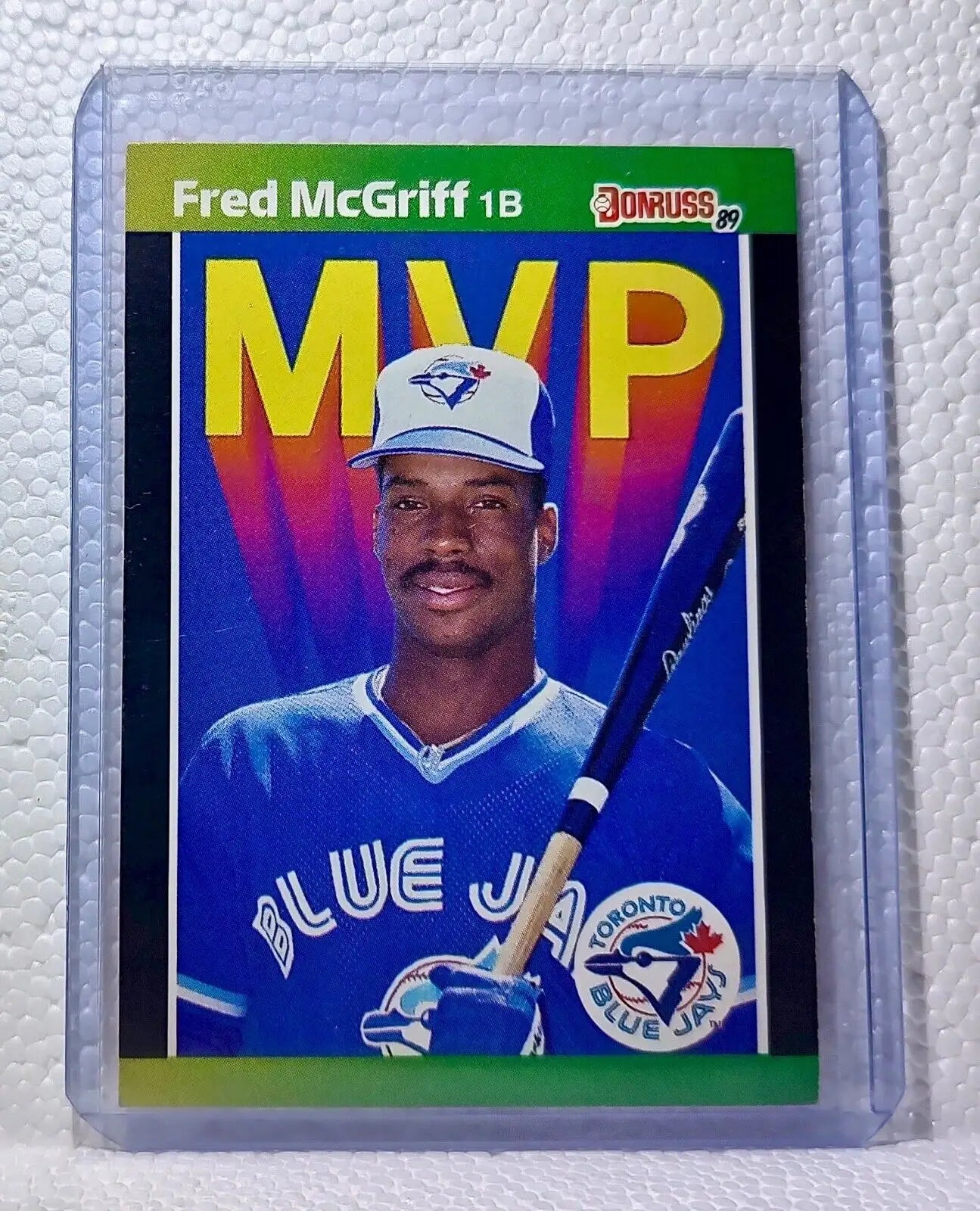 Fred McGriff 1989 Donruss MLB #BC-19 Baseball Card Toronto Blue Jays