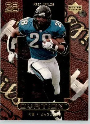 Fred Taylor - 1999 Upper Deck Ovation - #26 - Football - Football Card Single