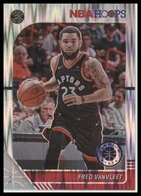 Fred VanVleet 2019-20 Hoops Premium Stock Prizms Flash #183 Toronto Raptors - Basketball Card Single