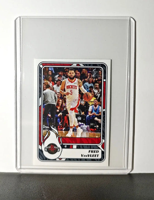 Fred VanVleet 2024-25 Panini NBA #335 Sticker Card Houston Rockets - Basketball Card Single