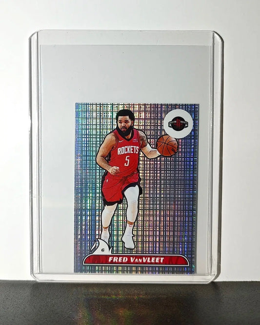 Fred VanVleet 2024-25 Panini NBA #344 Foil Sticker Card Houston Rockets - Basketball Card Single