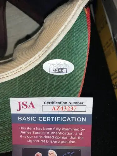 Autographed California Angels cap signed by Freddie Patek with JSA certification