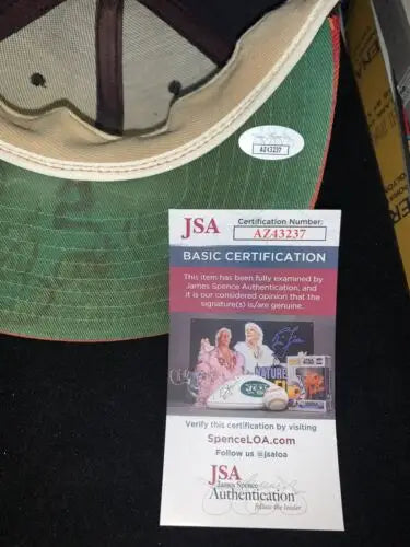 Autographed California Angels cap signed by Freddie Patek with JSA certification