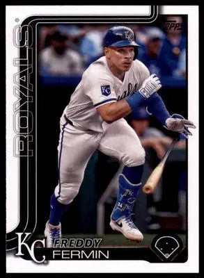 Freddy Fermin 2025 Topps #346 Kansas City Royals - Baseball Card Single