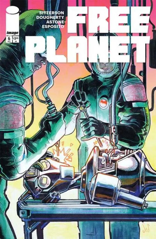 Free Planet #6 Cover B Jed Dougherty Surgery Variant - Comic Book