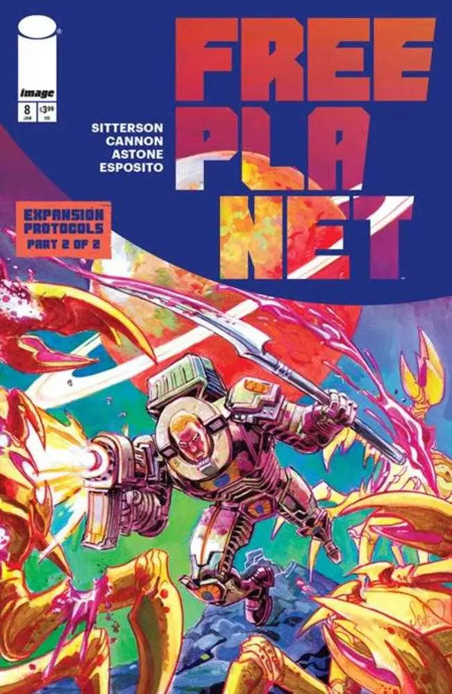 Free Planet #8 Cover A Jed Dougherty - Back Issues