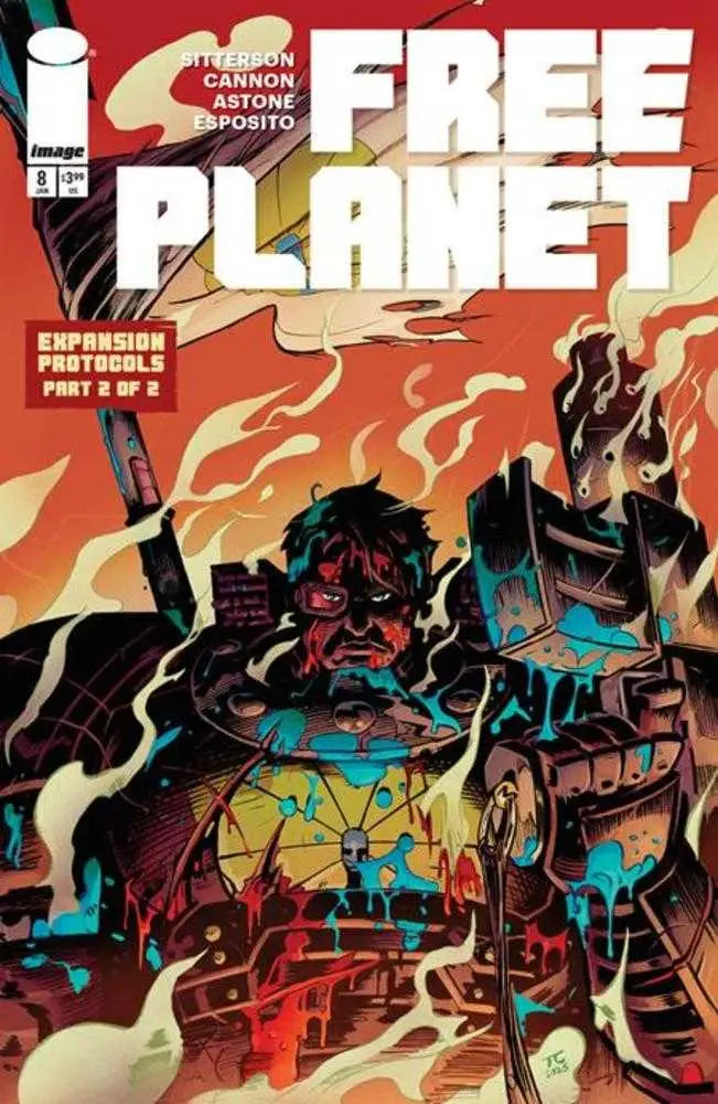 Free Planet #8 Cover B Tyrell Cannon Variant - Comic Book