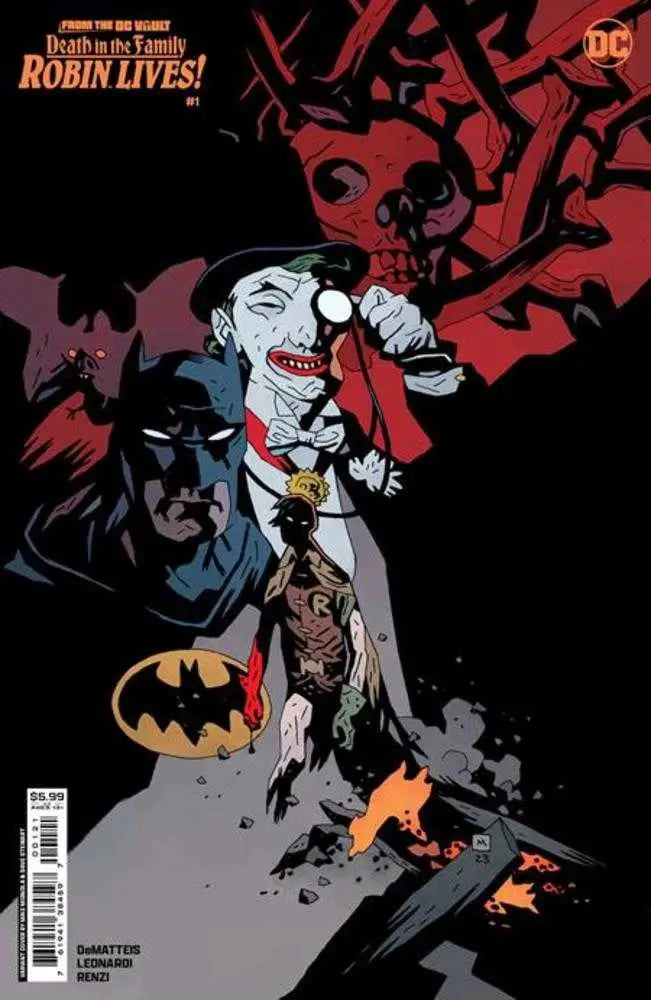 From The DC Vault Death In The Family Robin Lives #1 Cover B Mike Mignola Card Stock Variant - DC Card Single