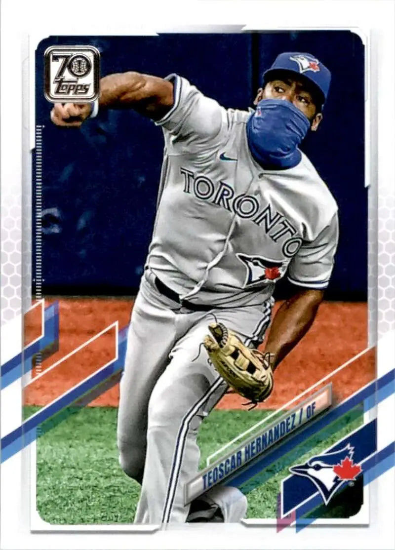2021 Topps #299 Teoscar Hernandez NM-MT Blue Jays
