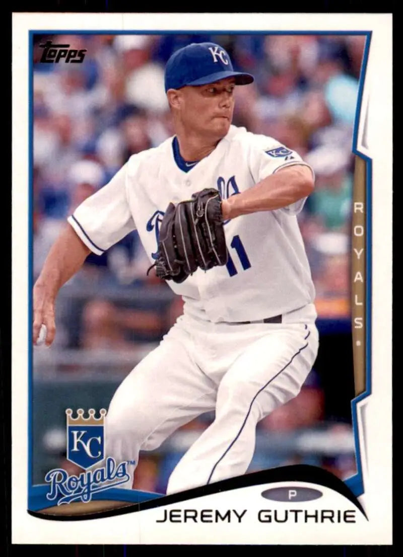 2014 Topps #167 Jeremy Guthrie NM-MT Royals ID:71904