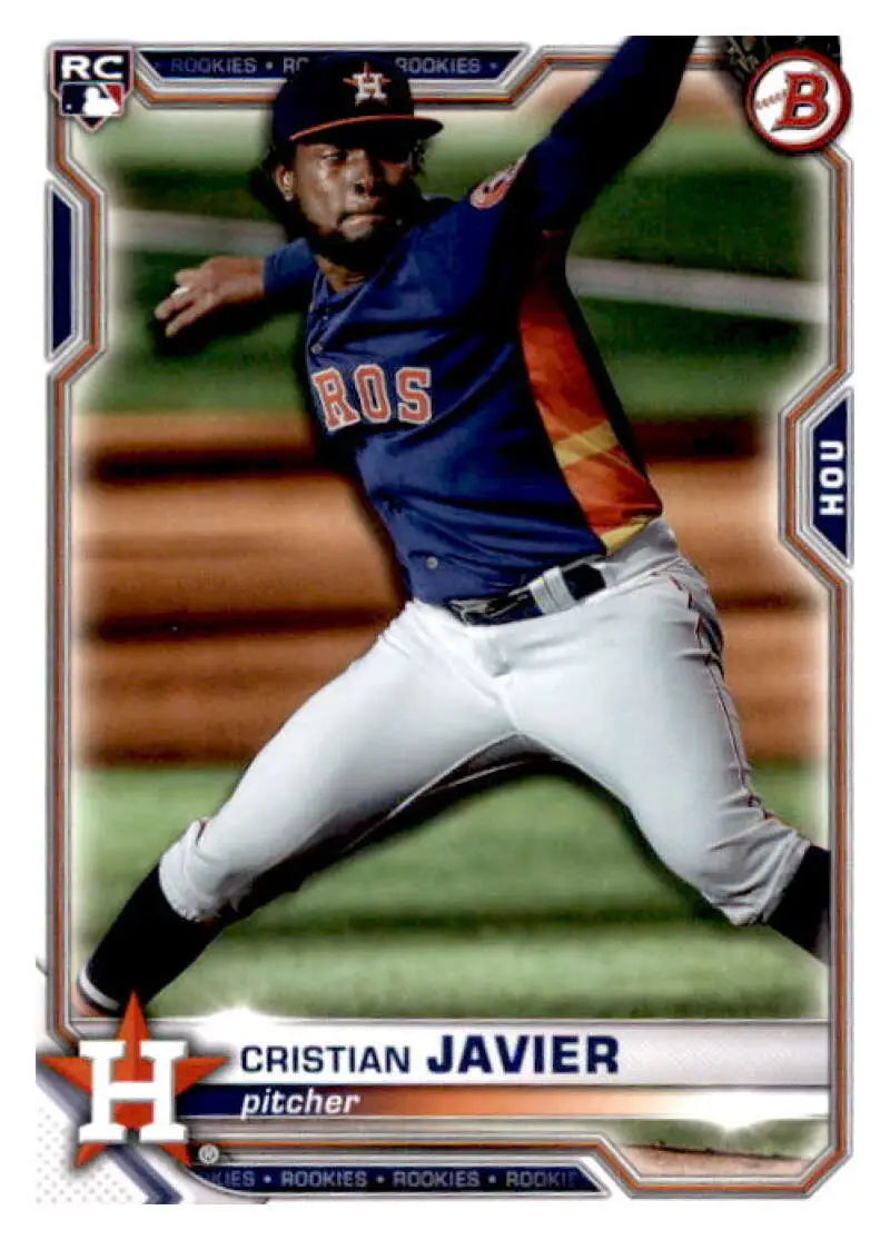 2021 Bowman #83 Cristian Javier NM-MT RC Rookie Astros ID:46199
