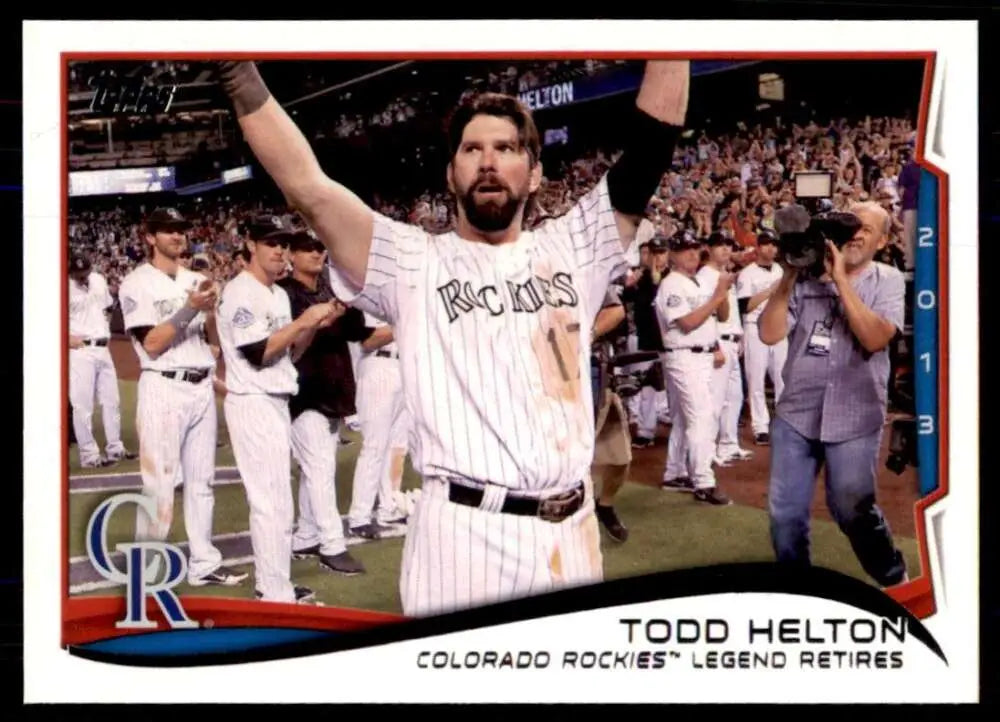 2014 Topps #253 Todd Helton NM-MT Rockies ID:70772