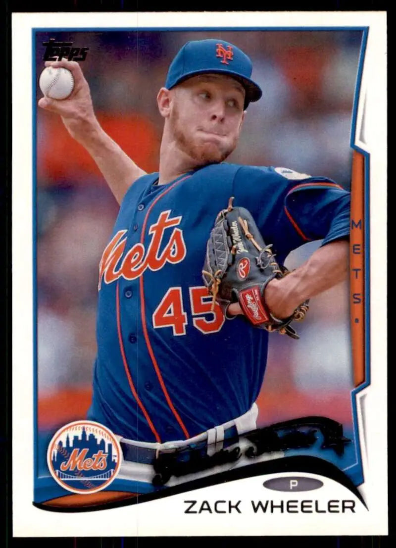 2014 Topps #266 Zack Wheeler NM-MT Mets ID:73305