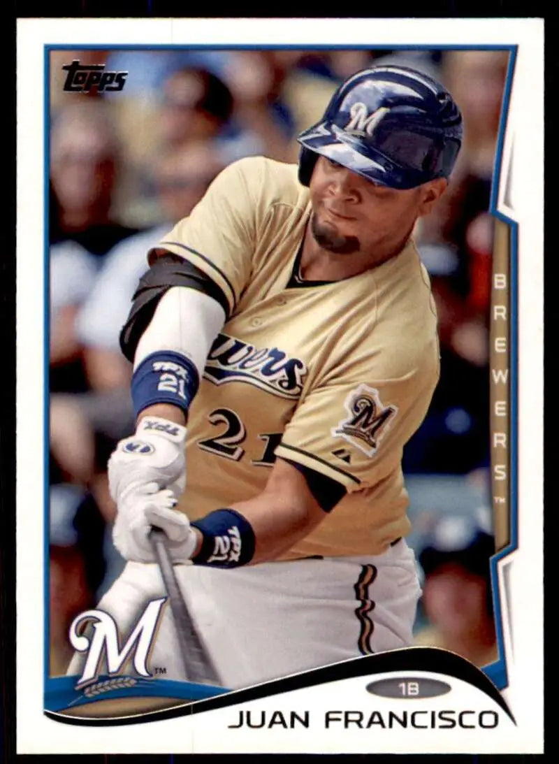 2014 Topps #535 Juan Francisco NM-MT Brewers ID:18797