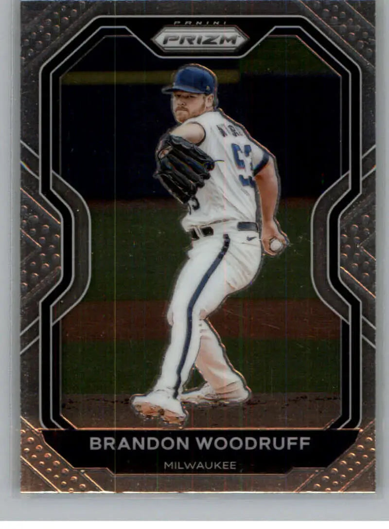 2021 Panini Prizm #18 Brandon Woodruff NM-MT Brewers ID:45261