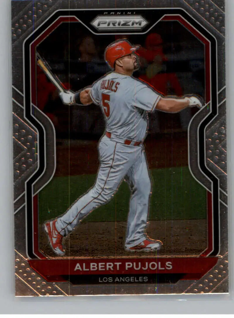 2021 Panini Prizm #21 Albert Pujols NM-MT Angels ID:52484