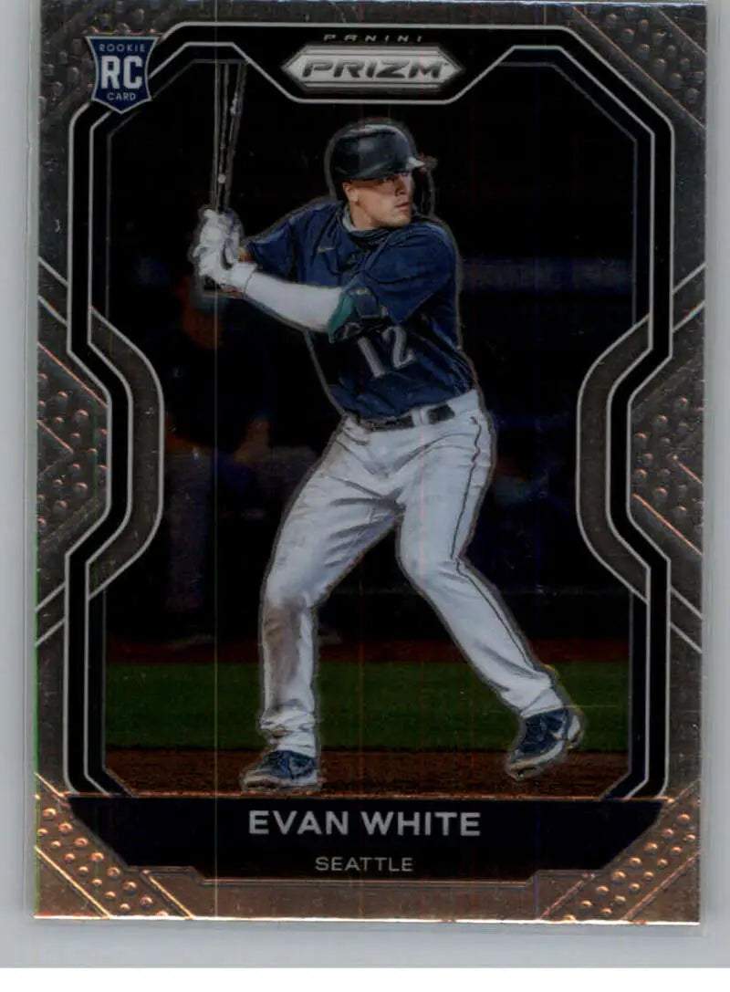 2021 Panini Prizm #89 Evan White NM-MT Mariners ID:52477