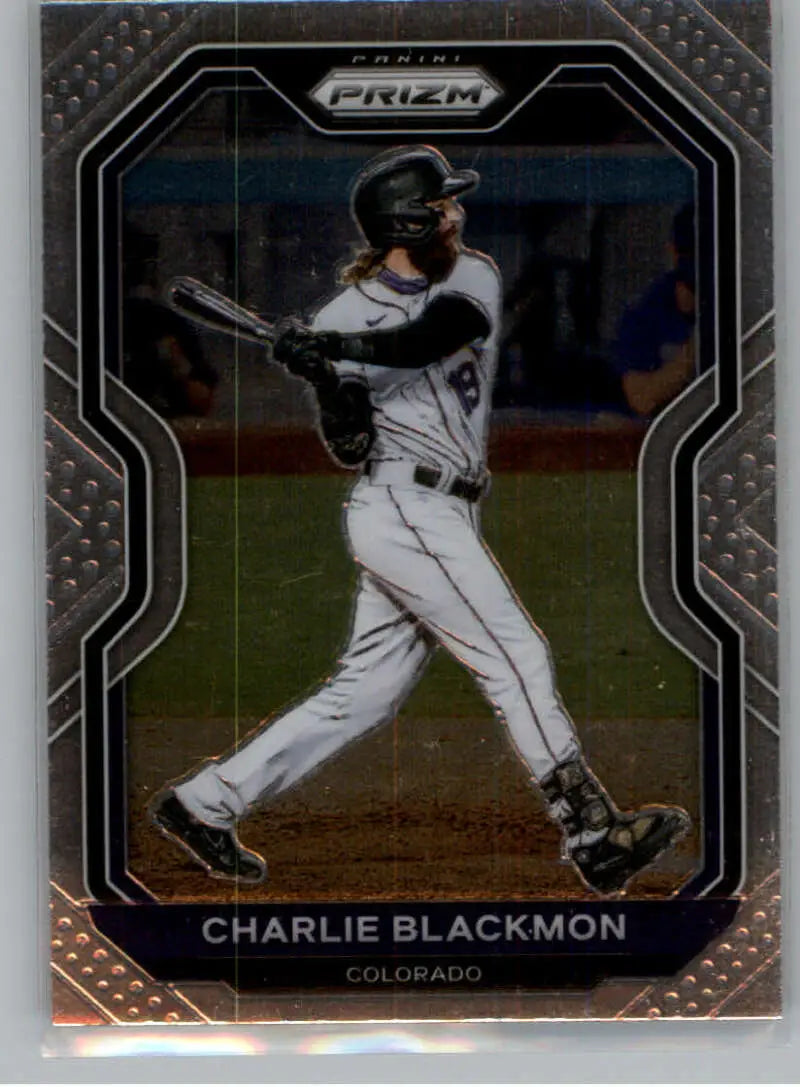 2021 Panini Prizm #150 Charlie Blackmon NM-MT Rockies ID:52481