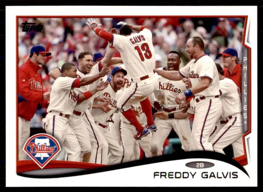 2014 Topps #637 Freddy Galvis NM-MT Phillies ID:18483